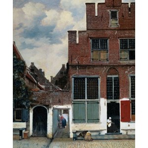 PuzzelMan (386) - Johannes Vermeer: "The Little Street" - 1000 pieces puzzle