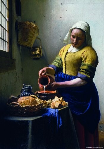 PuzzelMan (04012) - Johannes Vermeer: "The Milkmaid" - 210 pieces puzzle