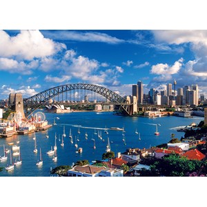 Trefl (10206) - "Port Jackson, Sydney" - 1000 pieces puzzle
