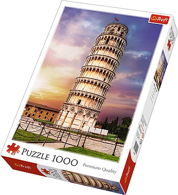 Trefl (10441) - "Pisa Tower" - 1000 pieces puzzle