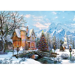 Trefl (10439) - Dominic Davison: "Winter landscape" - 1000 pieces puzzle