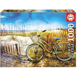 Educa (17657) - "Bike In The Dunes" - 1000 pieces puzzle