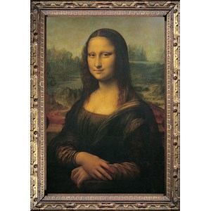 Trefl (10002) - "Mona Lisa" - 1000 pieces puzzle