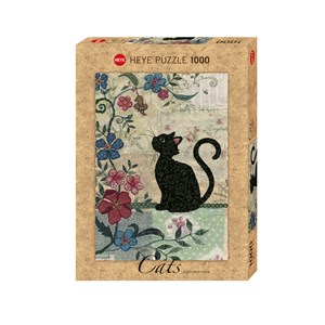 Heye (29808) - Jane Crowther: "Cat & Mouse" - 1000 pieces puzzle