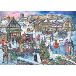 The House of Puzzles (3701) - "Victorian Green" - 1000 pieces puzzle