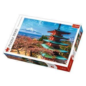 Trefl (26132) - "Mount Fuji" - 1500 pieces puzzle