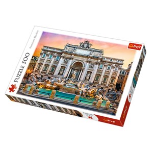 Trefl (37292) - "Fontanna di Trevi, Rome" - 500 pieces puzzle