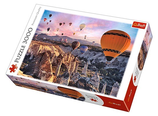 Trefl (33059) - "Balloons over Cappadocia" - 3000 pieces puzzle