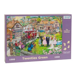 The House of Puzzles (4074) - "Twenties Green" - 1000 pieces puzzle