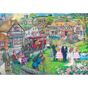 The House of Puzzles (4074) - "Twenties Green" - 1000 pieces puzzle