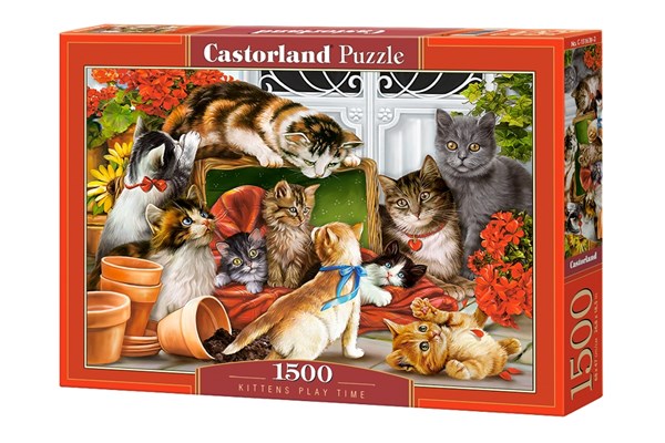 Castorland (C-151639) - "Kittens Play Time" - 1500 pieces puzzle