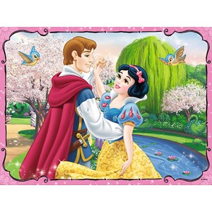 Trefl (90603) - "Disney Princess + Memo" - 30 48 pieces puzzle