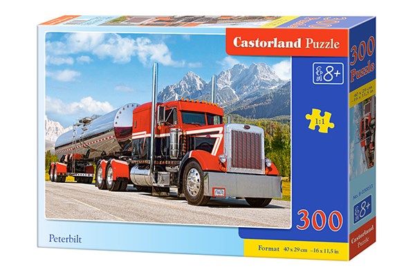 Castorland (B-030033) - "Peterbilt" - 300 pieces puzzle
