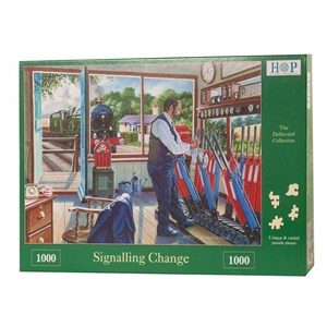 The House of Puzzles (3275) - "Signalling Change" - 1000 pieces puzzle