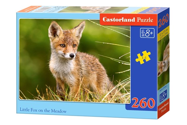 Castorland (B-27354) - "Little Fox on the Meadow" - 260 pieces puzzle