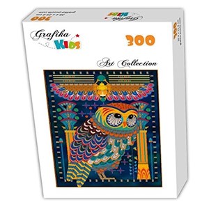 Grafika Kids (00968) - "Egyptian Owl" - 300 pieces puzzle