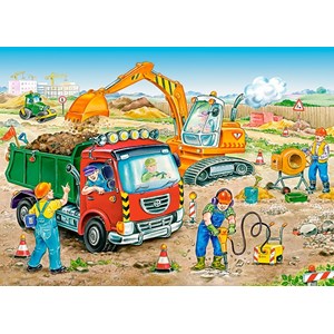 Castorland (B-13180) - "Construction Works" - 120 pieces puzzle