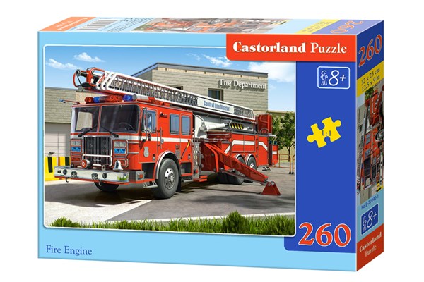 Castorland (B-27040) - "Fire Truck" - 260 pieces puzzle
