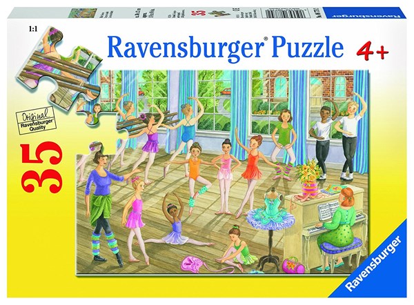 Ravensburger (08779) - "Ballet Lesson" - 35 pieces puzzle