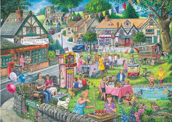 The House of Puzzles (2940) - "Summer Green" - 1000 pieces puzzle