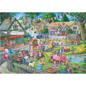 The House of Puzzles (2940) - "Summer Green" - 1000 pieces puzzle