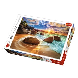 Trefl (10461) - "Samudra Beach, India" - 1000 pieces puzzle