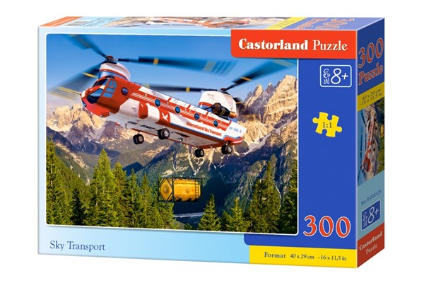 Castorland (B-030125) - "Sky Transport" - 300 pieces puzzle