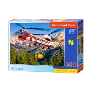 Castorland (B-030125) - "Sky Transport" - 300 pieces puzzle