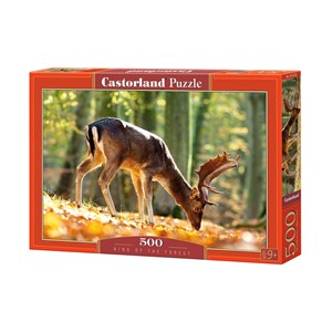 Castorland (B-52325) - "King of the Forest" - 500 pieces puzzle