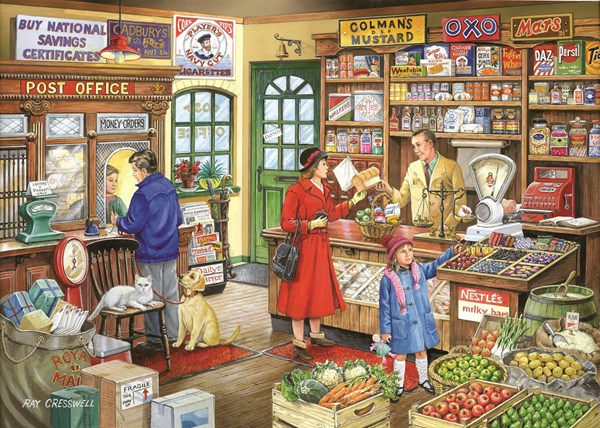 The House of Puzzles (2056) - "Corner Shop" - 1000 pieces puzzle