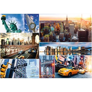 Trefl (45006) - "New York, Collage" - 4000 pieces puzzle