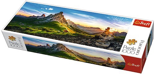Trefl (29038) - "Passo di Giau, Dolomites, Italy" - 1000 pieces puzzle