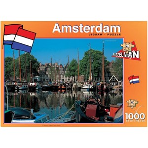 PuzzelMan (432) - "Netherlands, Amsterdam" - 1000 pieces puzzle