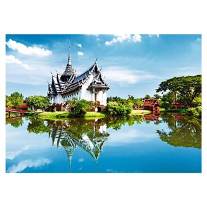 Trefl (10437) - "Sanphet Prasat Palace" - 1000 pieces puzzle