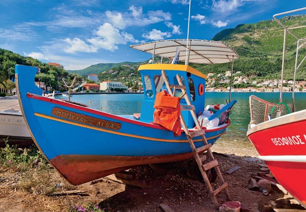 Jumbo (18332) - "Greek Lake" - 1000 pieces puzzle