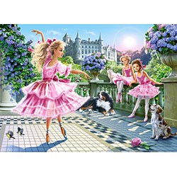 Castorland (B-018222) - "Ballet Dancers" - 180 pieces puzzle