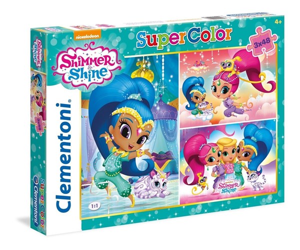 Clementoni (25218) - "Shimmer & Shine" - 48 pieces puzzle