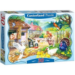 Castorland (B-03310) - "The farm" - 30 pieces puzzle