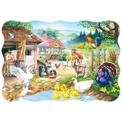 Castorland (B-03310) - "The farm" - 30 pieces puzzle