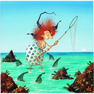 Grafika (02150) - François Ruyer: "The Witch" - 1500 pieces puzzle