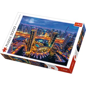 Trefl (27094) - "Lights of Dubai" - 2000 pieces puzzle