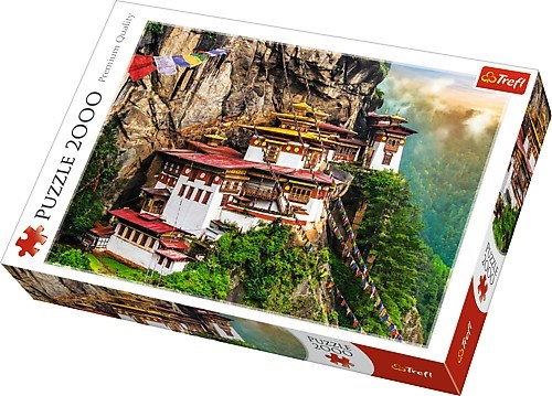 Trefl (27092) - "Tiger's Nest, Bhutan" - 2000 pieces puzzle