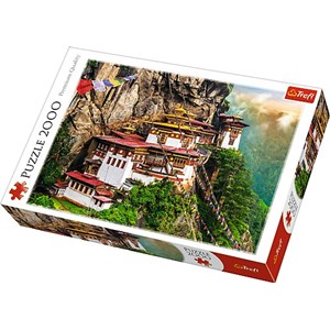 Trefl (27092) - "Tiger's Nest, Bhutan" - 2000 pieces puzzle