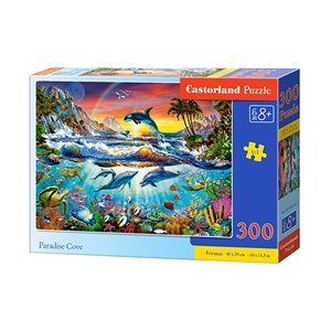 Castorland (B-030101) - "Paradise Cove" - 300 pieces puzzle