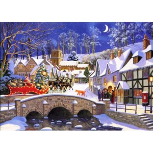 The House of Puzzles (1240) - "Christmas Collectors Edition No.2, Special Delivery" - 1000 pieces puzzle