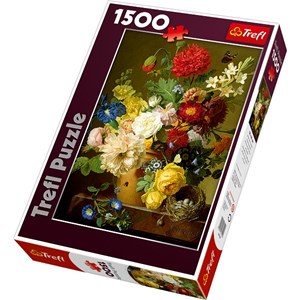 Trefl (26120) - "Flower Bouquet" - 1500 pieces puzzle