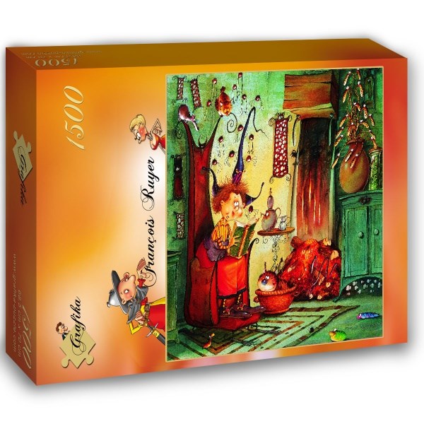 Grafika (02168) - François Ruyer: "Witch" - 1500 pieces puzzle