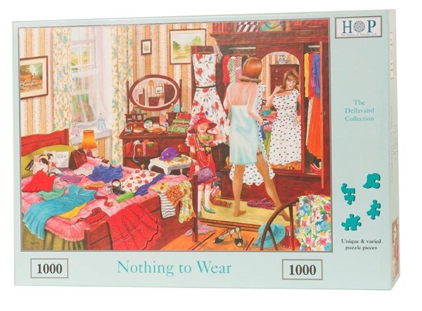 The House of Puzzles (3251) - "Nothing To Wear" - 1000 pieces puzzle
