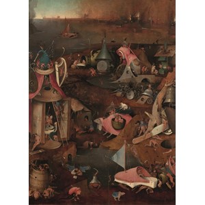 PuzzelMan (767) - Hieronymus Bosch: "The Last Judgment" - 1000 pieces puzzle