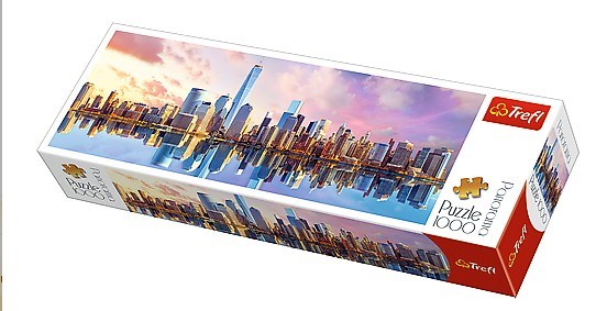 Trefl (29033) - "Manhattan, New York" - 1000 pieces puzzle